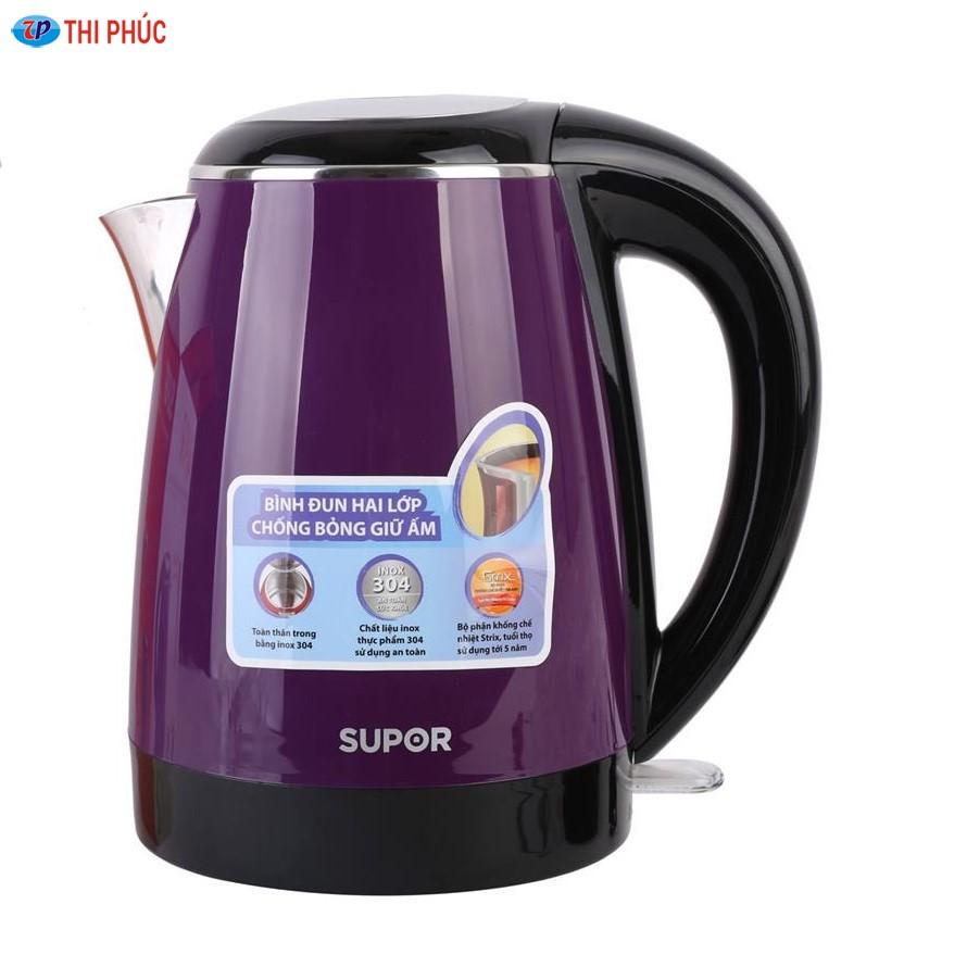 Bình đun Safety Touch Supor SWF17S18AVN
